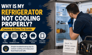 Why Refrigerator Not Cooling Properly Fix Guide